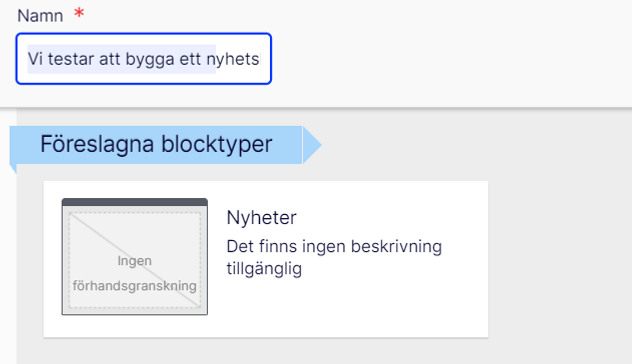 Bild som visar blocktypen 