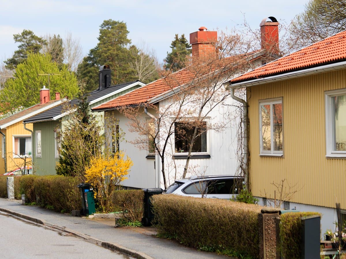 Villabebyggelse i Stockholms län